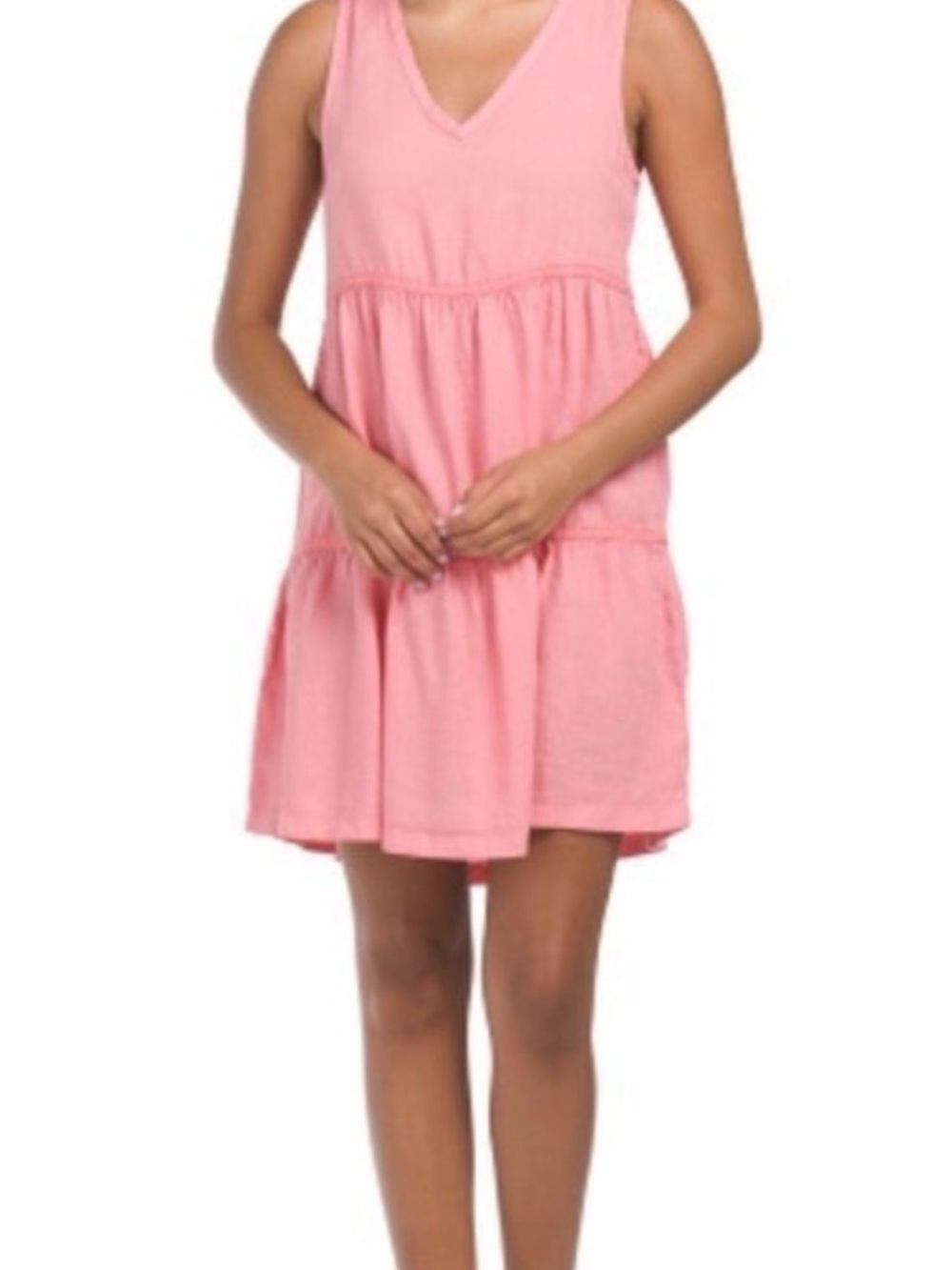 Lucky Brand Linen Mini Dress - Picture 2 of 13